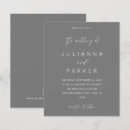 Search for gray wedding invitations Summer