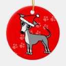 Search for italian santa ornaments Dog