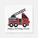 Search for fire truck napkins Kids