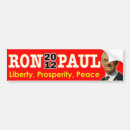 Search for prosperity bumper stickers President