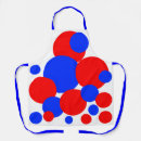Search for red polka dot aprons Circles