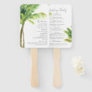 Search for beach wedding hand fans Hawaii