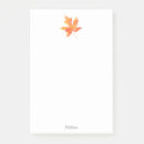 Search for maple leaf post it notes Orange