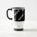 Recherche de black voyage mugs Noir et blanc
