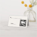 Search for border place cards Black and white