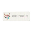 Search for cute skull return address labels Watercolor