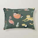 Recherche de faune et flore coussins Illustration