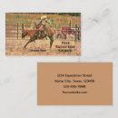 Search for rodeo cowboy business cards Western