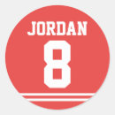Search for red football stickers Boy