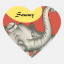 Search for vintage elephant stickers Retro