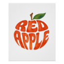 Search for green apple art Typography