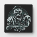 Search for funny halloween plaques Zombie