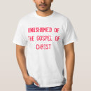 Search for gospel tshirts Unashamed