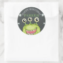 Search for monster party stickers Kids birthday party