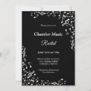 Search for rectangle cello recital invitations Concert