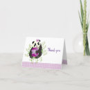 Search for panda thank you cards Black and white