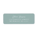 Search for pastel green return address labels Trendy