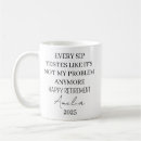 Search for boss retirement mugs Retired for her