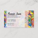 Recherche de multi coloré cartes visite Résumé