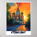 Search for moscow travel posters Russia