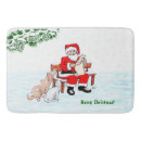 Search for santa claus bath mats Snow