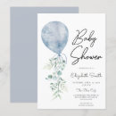 Search for ready to pop baby boy shower invitations Watercolor