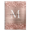 Search for glitter notebooks Rose gold