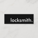 Search for locksmith business cards Construction