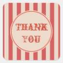 Search for thank you circus stickers Vintage