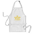 Search for mustard aprons Chef