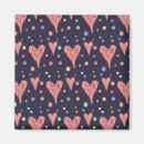 Search for girly patterns magnets Cute