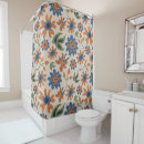 Recherche de boho chic shower curtains Fleur sauvage