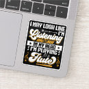 Search for playing flute stickers Orchestra