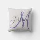 Search for purple and grey pillows Modern