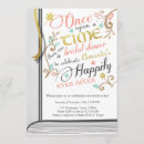 Search for once upon a time bridal shower invitations Gold