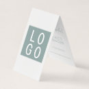 Search for tent business cards Green