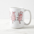 Search for cartoon pigs mugs Illustration