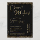 Search for cheers to 90 years invitations Party