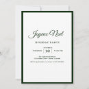Search for vintage seasonal invitations Red and green
