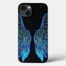 Search for angel wings iphone cases Black