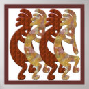 Search for kokopelli art posters Native