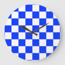 Search for blue and white clocks Geometric