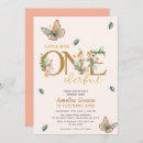 Search for little miss onederful birthday invitations Soft pastel greenery pretty