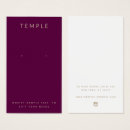 Recherche de burgundy business cards Violet