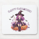 Search for pumpkin trick mousepads Witch
