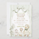 Search for mother goose invitations Vintage