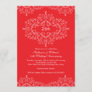 Search for 60th wedding anniversary invitations Red