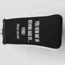 Search for christian golf head covers Dad