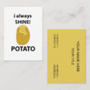 Search for potato business cards Chef