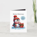 Search for cute penguin card christmas cards Merry